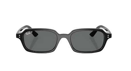 RAY-BAN Zuri Polished Black - Dark Grey Polarized Sunglasses Sunglasses Ray-Ban 