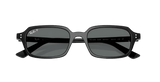 RAY-BAN Zuri Polished Black - Dark Grey Polarized Sunglasses Sunglasses Ray-Ban 