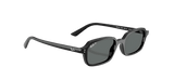 RAY-BAN Zuri Polished Black - Dark Grey Polarized Sunglasses Sunglasses Ray-Ban 