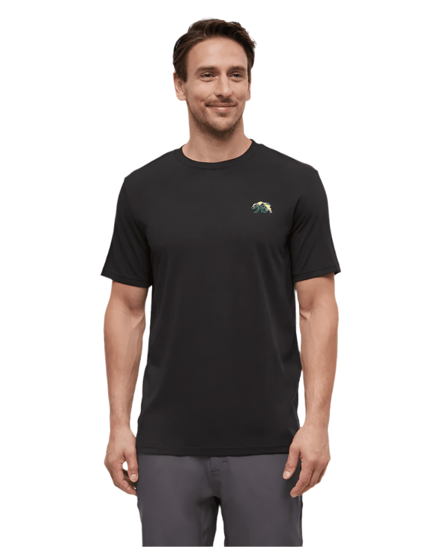 TENTREE Boreal Wildlife T-Shirt Meteorite Black/Boreal Bear Men's Short Sleeve T-Shirts Tentree 