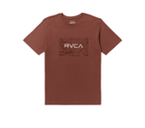 RVCA Topo XL T-Shirt Red Earth Men's Short Sleeve T-Shirts RVCA 