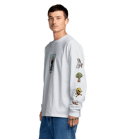 RVCA KSL Long Sleeve T-Shirt White Men's Long Sleeve T-Shirts RVCA 
