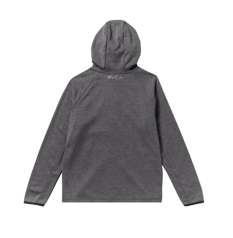 RVCA Balance Tech Fleece Zip Hoodie RVCA Black Heather Men's Zip Hoodies RVCA 