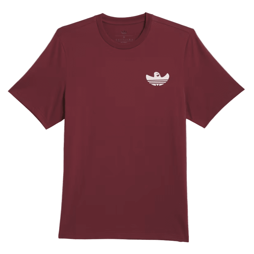 ADIDAS Shmoofoil Gonz T-Shirt Shadow Red/Alumina Men's Short Sleeve T-Shirts Adidas 