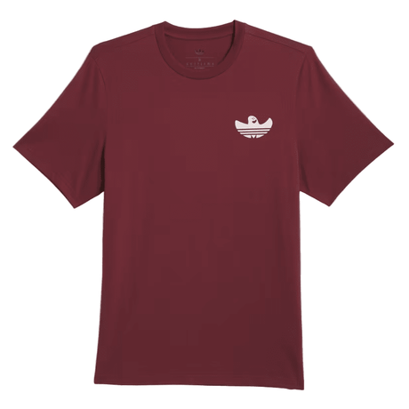 ADIDAS Shmoofoil Gonz T-Shirt Shadow Red/Alumina Men's Short Sleeve T-Shirts Adidas 