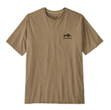 PATAGONIA Take A Stand Responsibili-Tee T-Shirt Salty Roach/Bobcat Brown Men's Short Sleeve T-Shirts Patagonia 