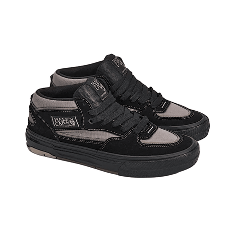 VANS Skate Half Cab Wafflecup Shoes Black/Peyote Men's Skate Shoes Vans 