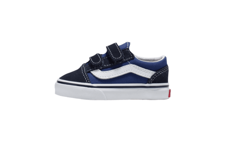 VANS Toddler Old Skool V Shoe Navy Youth and Toddler Skate Shoes Vans 