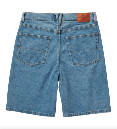 VANS Check-5 Baggy Denim Short Stonewash Blue Men's Walkshorts Vans 