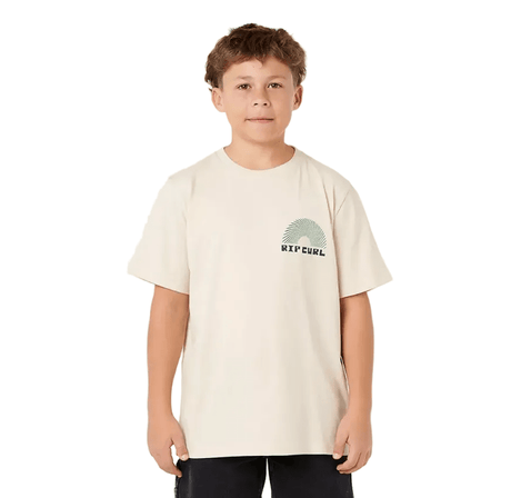 RIP CURL Boys Artist Of The Search Rising T-Shirt Vintage White Boy's T-Shirts Rip Curl 