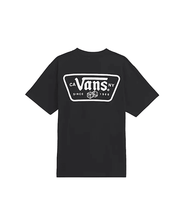 VANS Knu Patch T-Shirt Black Men's Short Sleeve T-Shirts Vans 