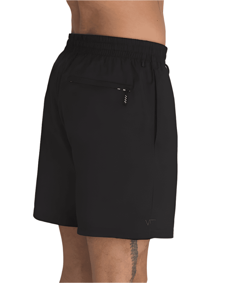 VANS Primary Solid Elastic Boardshort Black Men's Boardshorts Vans 