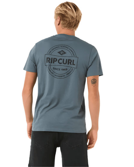 RIP CURL Staple T-Shirt Pine Night Men's Short Sleeve T-Shirts Rip Curl 