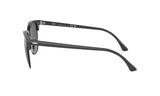 RAY-BAN Clubmaster Grey On Black - Dark Grey Sunglasses Sunglasses Ray-Ban 