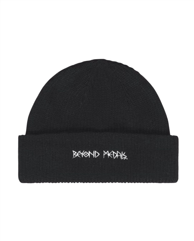 BEYOND MEDALS Baekkel Beanie Black Men's Beanies Beyond Medals 