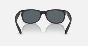 RAY-BAN New Wayfarer Classic Matte Black - Blue Sunglasses Sunglasses Ray-Ban 