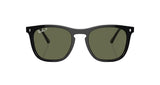 RAY-BAN RB2210 Polished Black - Green Polarized Sunglasses Sunglasses Ray-Ban 