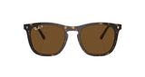 RAY-BAN RB2210 Polished Havana - Brown Polarized Sunglasses Sunglasses Ray-Ban 