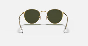 RAY-BAN Round Metal Polished Gold - Green Sunglasses Sunglasses Ray-Ban 