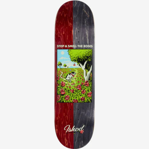REAL Ishod Bright Side 8.38 Skateboard Deck Skateboard Decks Real 