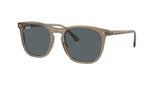 RAY-BAN RB2210 Polished Transparent Brown - Blue Sunglasses Sunglasses Ray-Ban 
