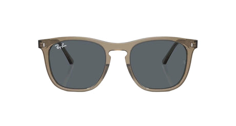 RAY-BAN RB2210 Polished Transparent Brown - Blue Sunglasses Sunglasses Ray-Ban 