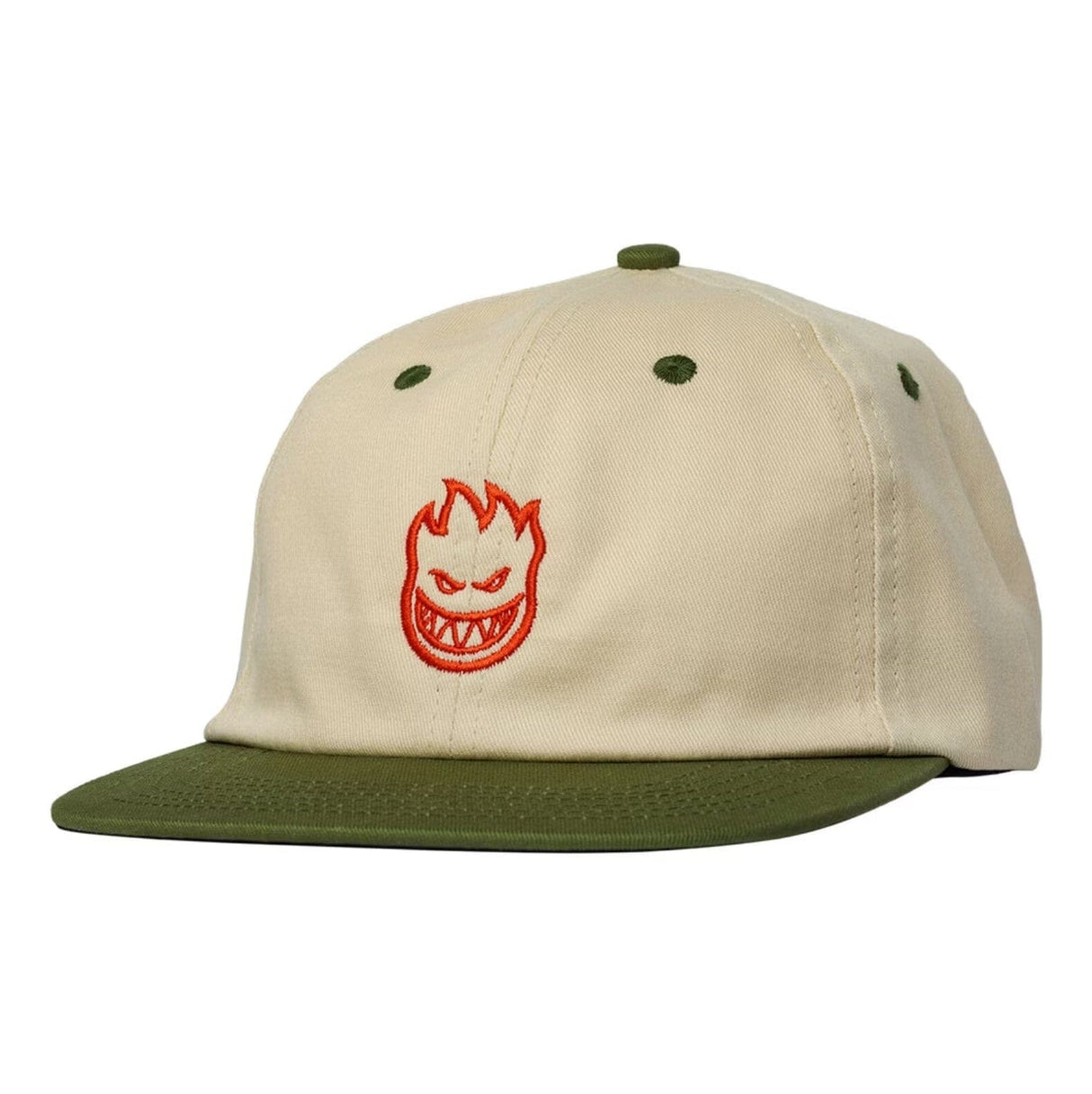 SPITFIRE Lil Bighead Strapback Hat Natural/Olive/Red Men's Hats Spitfire 