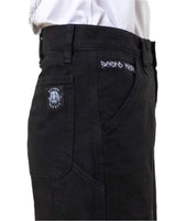 BEYOND MEDALS Baekkel Canvas Pants Black Men's Pants Beyond Medals 