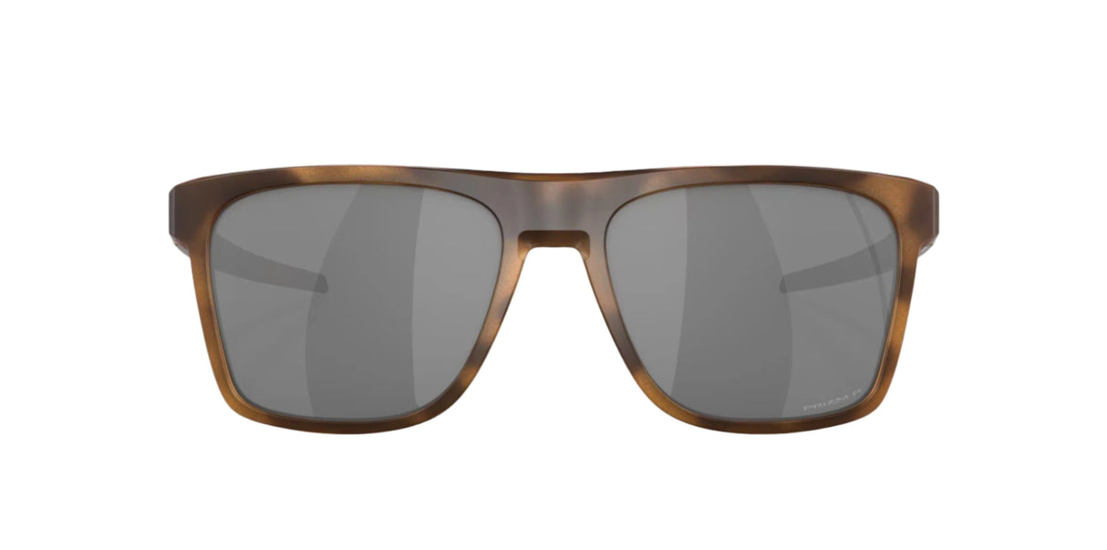 OAKLEY Leffingwell Matte Tortoise - Prizm Black Polarized Sunglasses Sunglasses Oakley 