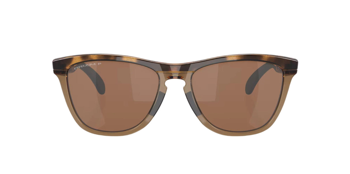 OAKLEY Frogskin Range Brown Tortoise/Brown Smoke - Prizm Tungsten Polarized Sunglasses Sunglasses Oakley 
