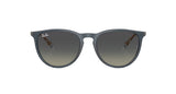 RAY-BAN Erika Polished Rubber Blue - Gradient Grey Sunglasses Sunglasses Ray-Ban 