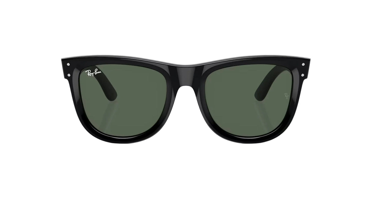 RAY-BAN Wayfarer Reverse Polished Black - Dark Grey Sunglasses Sunglasses Ray-Ban 