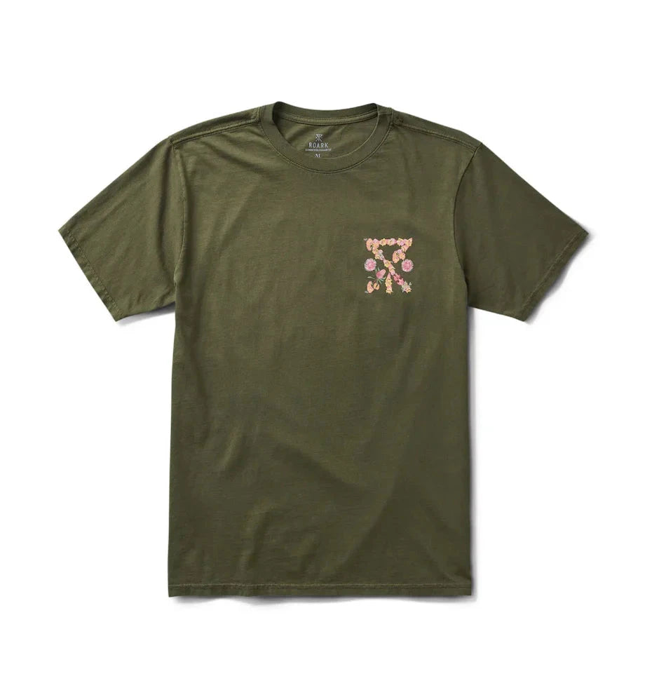 ROARK Bush Bloom T-Shirt Military Men's Short Sleeve T-Shirts Roark Revival 