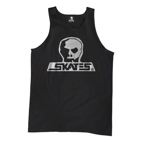 SKULL SKATES Burbs Tank Black Men's Tank Tops Skull Skates 