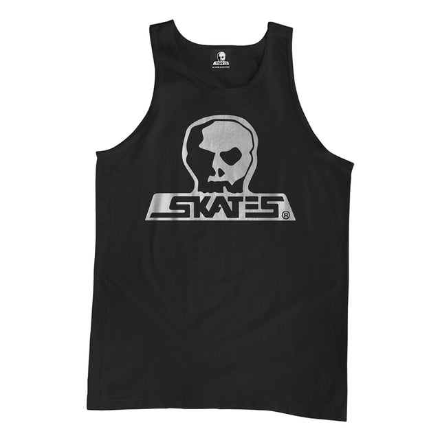 SKULL SKATES Burbs Tank Black Men's Tank Tops Skull Skates 