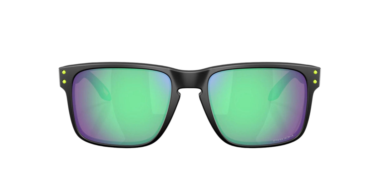 OAKLEY Holbrook Matte Black - Prizm Road Jade Sunglasses Sunglasses Oakley 