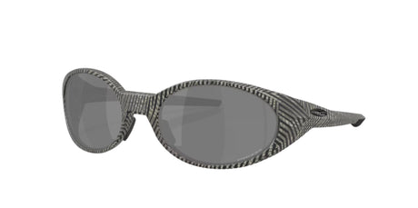 OAKLEY Eye Jacket Redux Matte Grey Ink Fingerprint - Prizm Black Sunglasses Sunglasses Oakley 