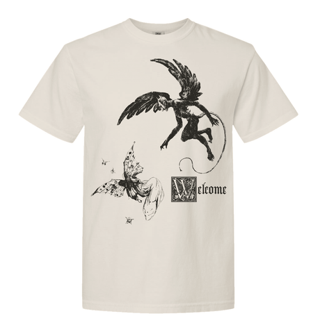 WELCOME Fairy T-Shirt Bone Men's Short Sleeve T-Shirts Welcome 