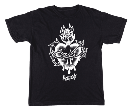 WELCOME Hallowed T-Shirt Black Men's Short Sleeve T-Shirts Welcome 