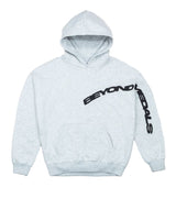 BEYOND MEDALS Puff Pullover Hoodie Grey Men's Pullover Hoodies Beyond Medals 
