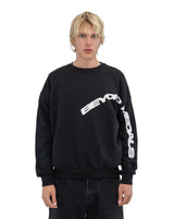 BEYOND MEDALS Puff Crewneck Black Men's Crewnecks Beyond Medals 