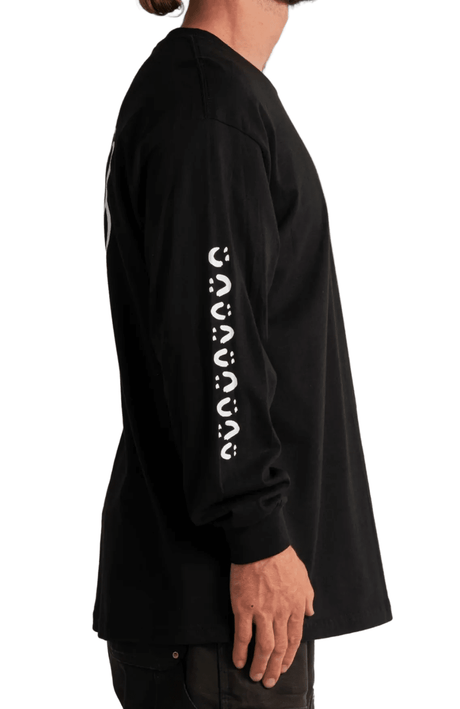 AUTUMN Grif Quiver Long Sleeve T-Shirt Black Men's Long Sleeve T-Shirts Autumn 