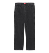 VANS Skate Loose Utility Denim Pants Pirate Black Men's Denim Vans 