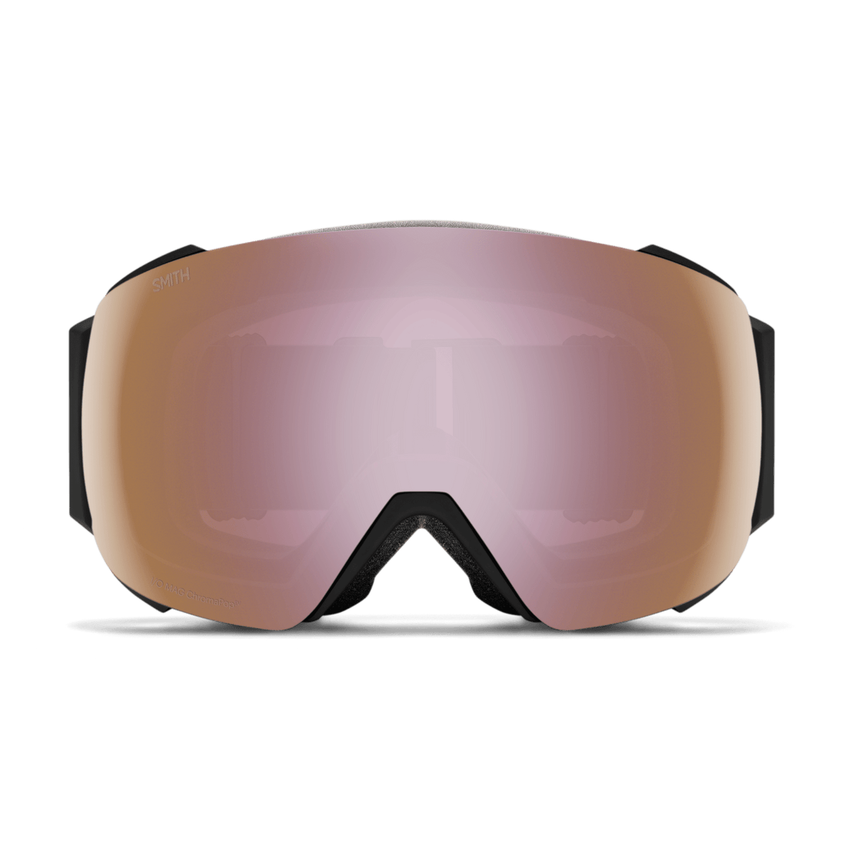 SMITH I/O MAG Black - ChromaPop Everyday Rose Gold Mirror + ChromaPop Storm Blue Sensor Mirror Snow Goggle Snow Goggles Smith 