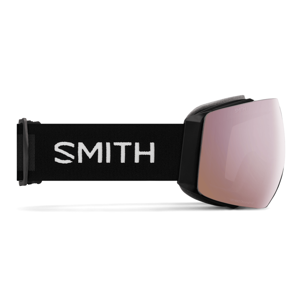 SMITH I/O MAG Black - ChromaPop Everyday Rose Gold Mirror + ChromaPop Storm Blue Sensor Mirror Snow Goggle Snow Goggles Smith 