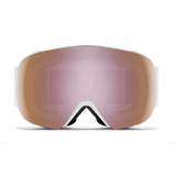 SMITH I/O MAG White Vapor - ChromaPop Everyday Rose Gold Mirror + ChromaPop Storm Yellow Flash Snow Goggle Snow Goggles Smith 