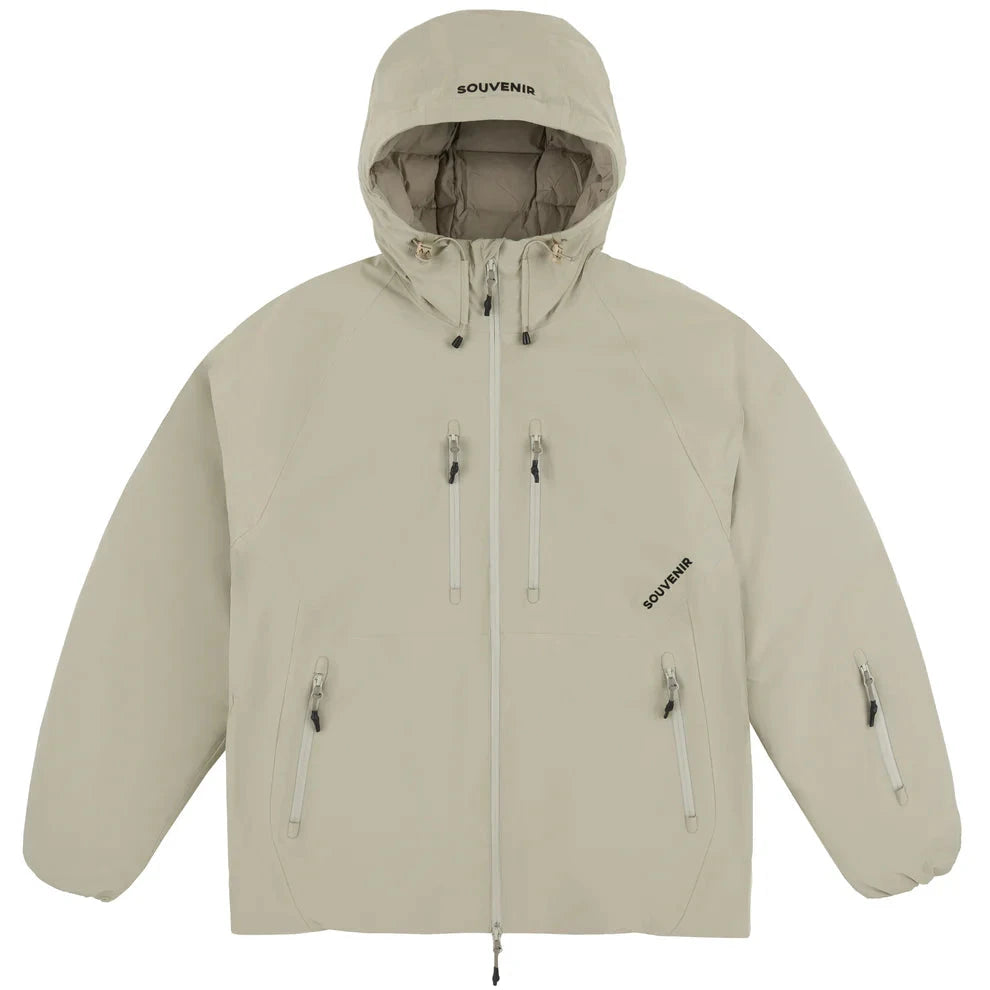 SOUVENIR Snowboard Parka Snow Jacket Putty 2026 Men's Snow Jackets Souvenir 