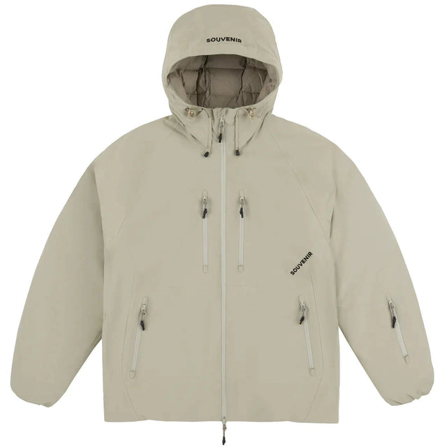 SOUVENIR Snowboard Parka Snow Jacket Putty 2026 Men's Snow Jackets Souvenir 