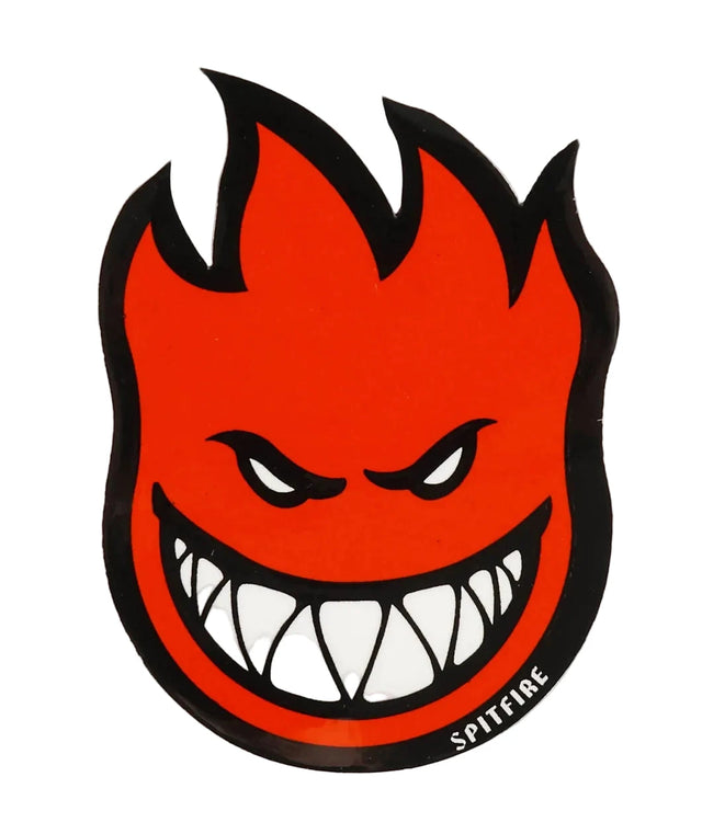 SPITFIRE Fireball Large 11" Red Sticker Stickers Spitfire 