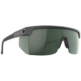 SPY Super Flynn Matte Black - Happy Grey Green Sunglasses Sunglasses Spy 